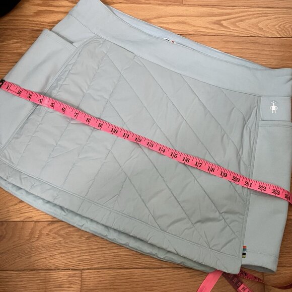 Smartwool Smartloft Skirt Womens XL Blue Wool Blend Quilted Outdoor Gorpcore Ski - Picture 7 of 8